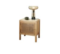 AFGFGHES Mesitas De Noche Mesita de Noche de Madera for el hogar, Dormitorio, Armario pequeño de ratán, Armario for casa de Familia Muebles De Dormitorio