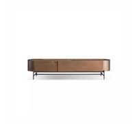 AFGFGHES Mueble De TV Mueble de TV Alto for Sala de Estar, Moderno, Italiano, con Pintura metálica de Lujo, Almacenamiento de Alta Gama for Villa Consolas De TV para Sala De Estar(200X40X48CM)