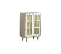 AFGFGHES Mueble para Licores Gabinete de Almacenamiento de Vino de Madera for Cocina de Vidrio for el hogar Armario De Almacenamiento