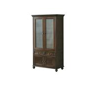 AFGFGHES Mueble para Licores Gabinete de Madera for Vino, gabinete de Almacenamiento for Sala de Estar, Estilo campestre, for el hogar Armario De Almacenamiento