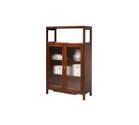 AFGFGHES Mueble para Licores Gabinete de Vino de Vidrio de Estilo Chino, gabinete de Almacenamiento, gabinete for té, Muebles de Sala de Estar de Estilo Chino Armario De Almacenamiento