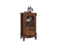 AFGFGHES Mueble para Licores Pequeño Mueble para Vinos de Madera Maciza para Hogar, Estante Expositor de Salón, Decoración Lateral de TV, para Dormitorio, Cocina etc Armario De Almacenamiento