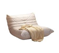 AFGFGHES Pequeño sofá balcón dormitorio sillón silla simple cómoda para largos períodos de tiempo Tatami perezoso pequeño sofá puede acostarse y dormir sofás para sala de estar