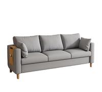 AFGFGHES Sofá pequeño de tela simple y moderno, sala de estar, pequeño apartamento, sala de estar, dormitorio, casa de alquiler, tienda de ropa, sofá pequeño para sala de estar (2,165cm)