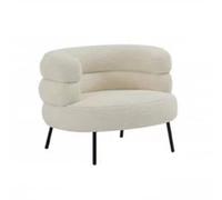 AFGFGHES Sofá Pequeño Hogar Simple Sherpa Balcón Ocio Sillón Dormitorio Pequeño Apartamento Sofá Individual Sofás para Sala De Estar