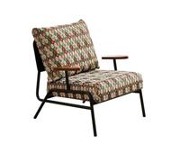 AFGFGHES Sofá Pequeño Sofá De Hierro Individual De Moda Retro, Sala De Estar, Balcón, Silla Minimalista For Ocio Sofás para Sala De Estar