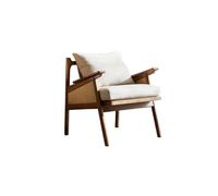 AFGFGHES Sofá Pequeño Sofá de ratán con reposabrazos for Ocio, sofá de ratán de Madera Estilo Retro for Sala de Estar Sofás para Sala De Estar(S)