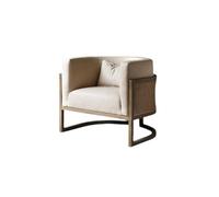AFGFGHES Sofá Pequeño Sofá Individual de ratán de Madera, Moderno, for casa de Familia, balcón, Ocio, Sala de Estar, sofá de Tela Sofás para Sala De Estar
