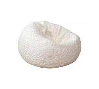 AFGFGHES - Sofá pequeño y perezoso de estilo crema, pequeño sofá simple de peluche para el hogar, balcón, salón, sofá individual para la sala de estar
