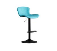 AFGFGHES Taburete (60-80 cm) Taburete de Bar Moderno y Sencillo con elevación a la Moda, Taburete Alto for el hogar, Respaldo de Lujo Ligero, Silla giratoria de Hierro Taburete Alto(F)