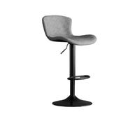 AFGFGHES Taburete (60-80 cm) Taburete de Bar Moderno y Sencillo con elevación a la Moda, Taburete Alto for el hogar, Respaldo de Lujo Ligero, Silla giratoria de Hierro Taburete Alto(C)
