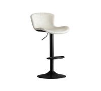 AFGFGHES Taburete (60-80 cm) Taburete de Bar Moderno y Sencillo con elevación a la Moda, Taburete Alto for el hogar, Respaldo de Lujo Ligero, Silla giratoria de Hierro Taburete Alto(A)