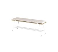 AFGFGHES Taburete de entrada de madera maciza para cambiar zapatos, taburete de entrada, banco de puerta de casa, taburete de cama, taburete para cambiar zapatos (C)
