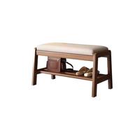 AFGFGHES Taburete de entrada de madera maciza para cambiar zapatos, taburete para sala de estar, taburete para cambiar zapatos para el hogar, taburete de entrada, armario de zapatos, taburete para