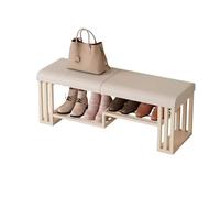AFGFGHES Taburete de entrada, la puerta de entrada se puede utilizar para cambiar zapatos y sentarse en un taburete largo para cambiar zapatos