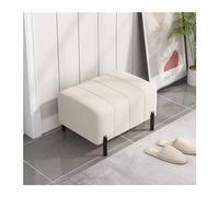 AFGFGHES Taburete de entrada para cambiar zapatos, taburete para sofá, reposapiés para el hogar, taburete bajo para cambiar zapatos (B)