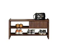 AFGFGHES Taburete De Entrada Taburete Cambiador De Zapatos Nórdico Retro De Madera Maciza For Entrada De Casa Y Taburete Cambiador De Zapatos Puerta A Puerta Taburete para Cambiar Zapatos