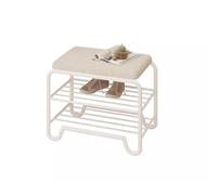 AFGFGHES Taburete De Entrada Taburete Creativo Y Moderno For Cambiar Zapatos De Casa, Taburete Ligero De Lujo con Bolsa Suave For Zapatos Taburete para Cambiar Zapatos