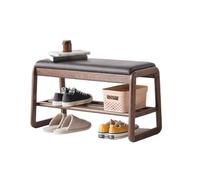AFGFGHES Taburete De Entrada Taburete Moderno Y Sencillo De Madera Maciza For Cambiar Zapatos, Taburete De Entrada For La Casa con Zapatero, Taburete De Almacenamiento Taburete para Cambiar Zapatos