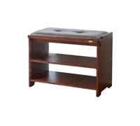 AFGFGHES Taburete De Entrada Taburete Simple De Madera Maciza For Cambiar Zapatos, Taburete De Almacenamiento A La Moda For Puerta De Casa Taburete para Cambiar Zapatos