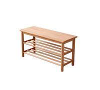 AFGFGHES Taburete De Entrada Zapatero For Puerta De Casa De Troncos, Taburete For Cambiar Zapatos, Taburete For Zapatos De Entrada De Madera Maciza Taburete para Cambiar Zapatos