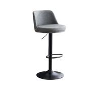 AFGFGHES Taburete Silla Alta De Hierro Simple For El Hogar, Escritorio Frontal, Elevador De Cajero, Silla De Barra Giratoria Taburete Alto(B)