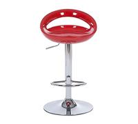 AFGFGHES Taburete Silla de Bar for el hogar, Taburete Trasero, Silla elevadora, Silla de Mesa de Bar, Silla Trasera de Bar, Silla Alta de Hierro Forjado, Silla giratoria de Ocio Taburete Alto(A)