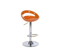 AFGFGHES Taburete Silla de Bar for el hogar, Taburete Trasero, Silla elevadora, Silla de Mesa de Bar, Silla Trasera de Bar, Silla Alta de Hierro Forjado, Silla giratoria de Ocio Taburete Alto(D)