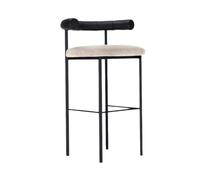 AFGFGHES Taburete Silla De Barra De Hierro Simple For Recepción De Hotel, Taburete Alto con Isla De Cocina For El Hogar Taburete Alto