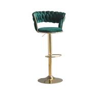 AFGFGHES Taburete Silla De Barra Giratoria Elevable De Moda Nórdica, Silla Alta De Bar Creativa For El Hogar Taburete Alto(B)