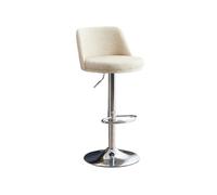 AFGFGHES Taburete Taburete de Bar con Respaldo Giratorio y elevación de 60 a 80 cm, Moderno, Ligero, de Lujo, for el hogar, Silla de Isla de Cocina, Silla Alta de Hierro Taburete Alto(D)