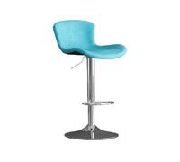 AFGFGHES Taburete Taburete de Bar Moderno y Sencillo, Taburete Alto for el hogar, Respaldo Ligero y Lujoso, Silla de Bar elevable, Silla giratoria de Hierro de 60-80 cm Taburete Alto(F)