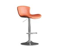 AFGFGHES Taburete Taburete de Bar Moderno y Sencillo, Taburete Alto for el hogar, Respaldo Ligero y Lujoso, Silla de Bar elevable, Silla giratoria de Hierro de 60-80 cm Taburete Alto(E)