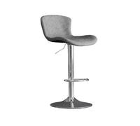 AFGFGHES Taburete Taburete de Bar Moderno y Sencillo, Taburete Alto for el hogar, Respaldo Ligero y Lujoso, Silla de Bar elevable, Silla giratoria de Hierro de 60-80 cm Taburete Alto(D)