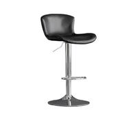 AFGFGHES Taburete Taburete de Bar Moderno y Sencillo, Taburete Alto for el hogar, Respaldo Ligero y Lujoso, Silla de Bar elevable, Silla giratoria de Hierro de 60-80 cm Taburete Alto(B)