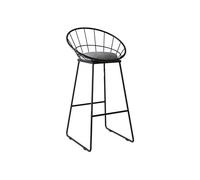 AFGFGHES Taburete Taburete de Bar, Taburete de Bar de Altura de mostrador con reposapiés, Adecuado for Restaurante, cafetería, Bar, salón Taburete Alto(A,M)