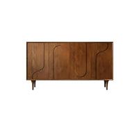 AFGFGHES Zapatero Estante para Zapatos de Entrada para Hogar 160 cm, Mueble de Almacenamiento Decorativo de Madera Maciza Vintage, Apto para Salón, Vestíbulo, Pasillo Armario para Guardar Zapatos(A)