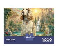 Afghan Hound 1000 Piezas Cartulina Extra Gruesa Rompecabezas DIY Handsome Dog Antiestrés Juego Creativo Rompecabezas Regalos para Familia Y Amigos 70x50cm/1000pcs