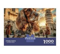 Afghan Hound 1000 Piezas Cartulina Extra Gruesa Set De Rompecabezas Loyal Dog Antiestrés Juguete De Cumpleaños Rompecabezas para Adultos Y Niños 38x26cm/1000pcs