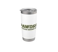 Afghan Hound Dog Dad Vaso térmico de acero inoxidable de doble pared