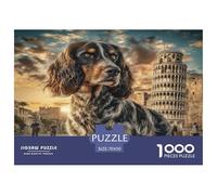 Afghan Hound Puzzles 1000 Piezas para Adultos Puzzles Desafiantes for The Whole para Mujeres, Regalos para Hombres Cartón 100% Reciclado Decoración del Hogar 70x50cm/1000pcs