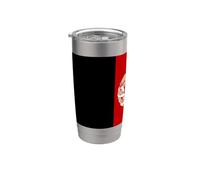 Afghanistan Flag Colors Afghan Gift for Afghans Vaso térmico de acero inoxidable de doble pared
