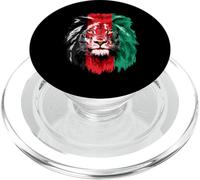 Afghanistan Flag Lion Free Afghanistan PopSockets PopGrip para MagSafe