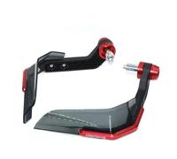 AFGIFT Contrapesos Manillar Moto para Ducati Streetfighter s V4S 1100 848 1098 V2 Todos los años Protector de Mano Protector de Parabrisas (Color : Red, Size : Streetfighter)