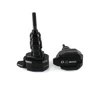 AFGIFT Deslizadores Moto para Kawasaki Z650 Z900 Z900RS Z 650 900 2017-2023 Marco de protección contra caídas para Motocicleta Slider Carenado Crash Pad Protector (Color : Black, Size : Z900)