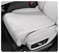 AFGJHYT Cojín de Apoyo para Piernas de Coche para Tesla Model 3 Model X Model Y Model S, Almohadilla de Extensión de Asiento, Cómodo y Transpirable, Adecuado para Autos Oficinas,B White