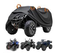 AFGJHYT Cubierta para Cuatrimoto para Polaris Sportsman Scrambler Trail Boss Magnum ATV, Protección Todo Clima Funda 4 Ruedas, Funda ATV Impermeable Antirrasgaduras con Bandas Reflectantes,B XL