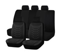 AFGJHYT Fundas para Asientos de Auto para Kia EV2 2025 2026, Cubreasientos Juego Completo, Protector de Asiento Transpirable Antideslizante, Forro Asiento,A Black