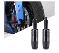 AFGJHYT Protector Anticaída Moto para Husqvarna 125-501 TE/TE i/FE/TX/FX, Protectores de Chasis, Sliders Moto Antigolpes, Defensa Lateral, Protección contra Caídas y Impactos,A Black