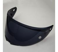 AFGJHYT Visera Casco Moto para KRE Plus MT KRE+ MT-V-29 MT V 29, Visera Integral con Protección UV, Visera Resistente a Rayaduras para Casco Integral, Visera Antivaho para Casco,A Deep Black